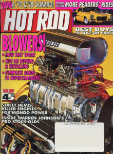 HOT ROD 1993 AUG - STREET HEMIS, BLOWERS